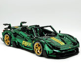 1:8 The Ultimate Ferrari F8XX Convertible, Mirror Venom Green Custom Edition (3781 PCS)